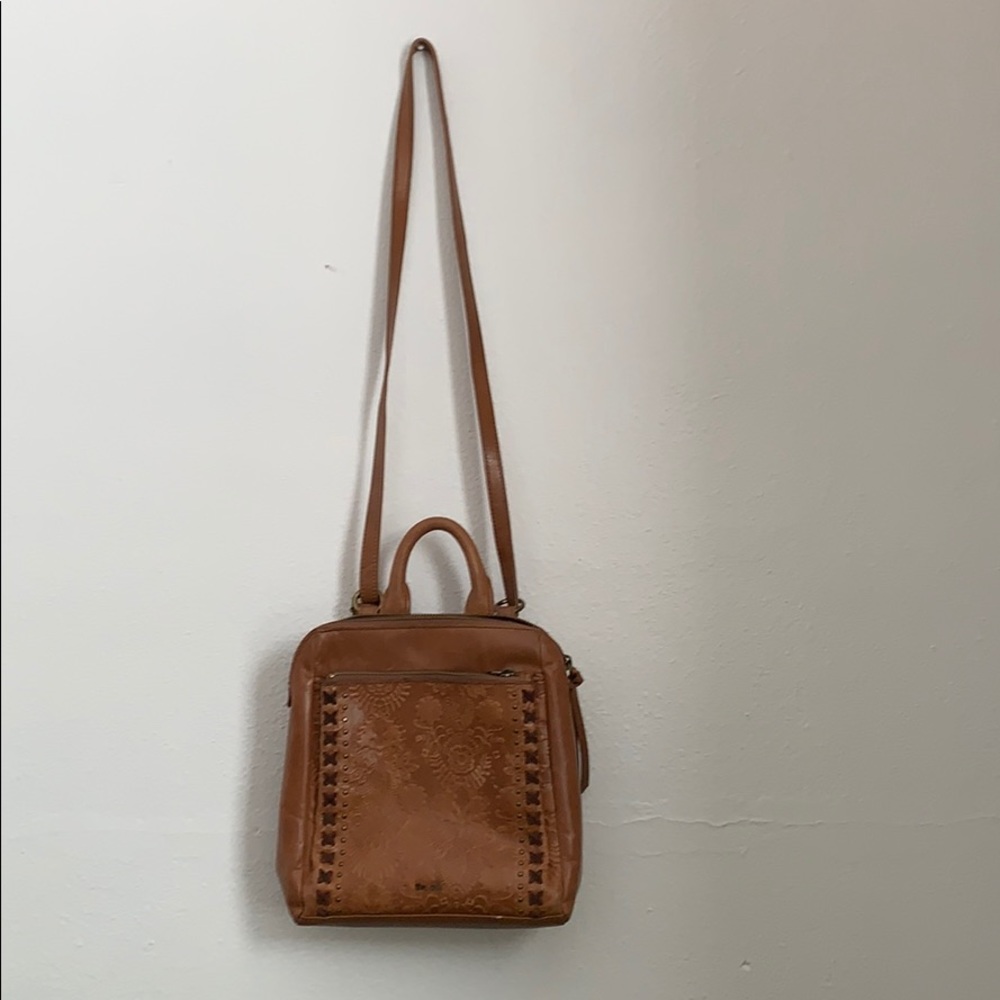 The Sam Loyla Convertible Small Leather Backpack